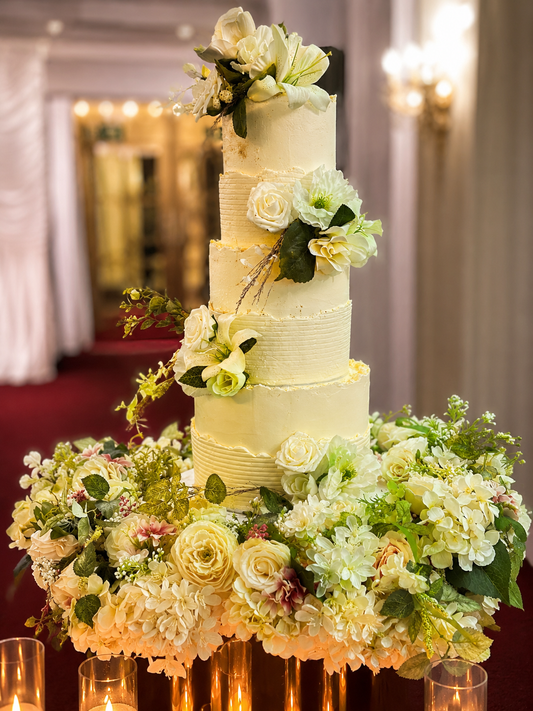 Absolutely Classy 3 Tier Wedding Cake