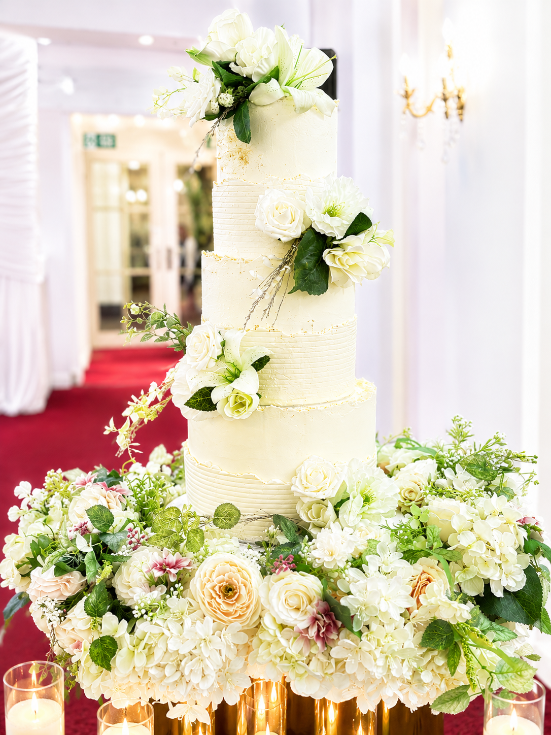 Absolutely Classy 3 Tier Wedding Cake