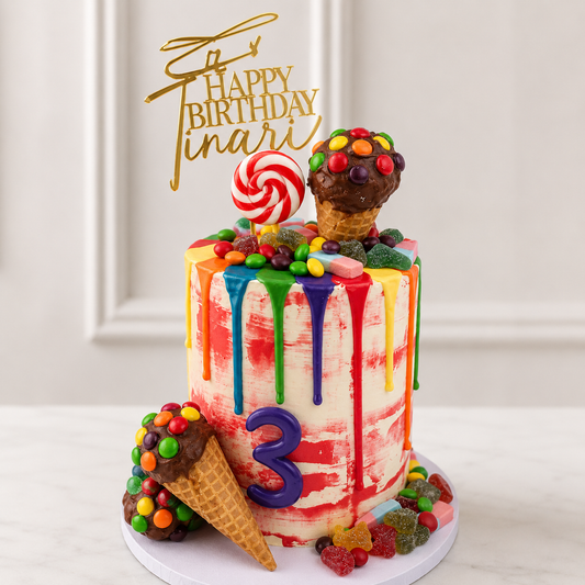 Multicolor Sweets Cake